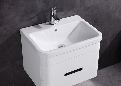Legion Furniture WT9328-24-PVC 24" Bathroom Vanity With Led Mirror, PVC - Houux