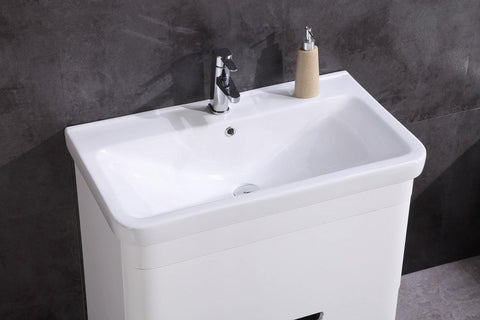 Legion Furniture WT9329-32-PVC 32" Bathroom Vanity With Led Mirror, PVC - Houux