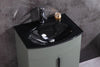 Image of Legion Furniture WTM8130-24-PG-PVC 24" Pewter Green Bathroom Vanity, PVC - Houux