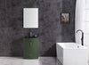 Image of Legion Furniture WTM8130-24-VG-PVC 24" Vogue Green Bathroom Vanity, PVC - Houux