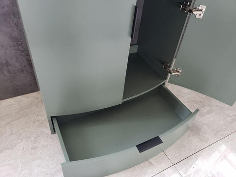 Legion Furniture WTM8130-30-PG-PVC 30" Pewter Green Bathroom Vanity, PVC - Houux