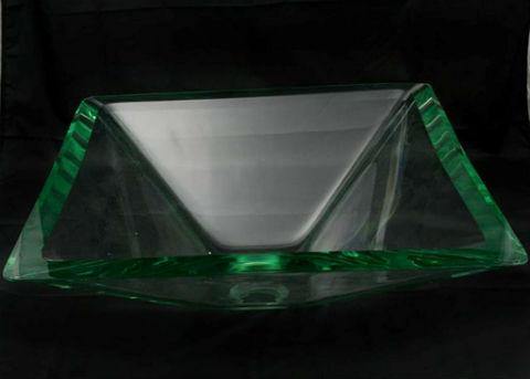 Legion Furniture ZA-174 Tempered Glass Vessel Sink - Houux