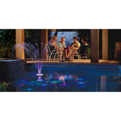 Aquajet Floating Pool Light Show & Fountain