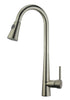 Image of Legion Furniture ZK88402AB-BN UPC Kitchen Faucet With Deck Plate - Houux